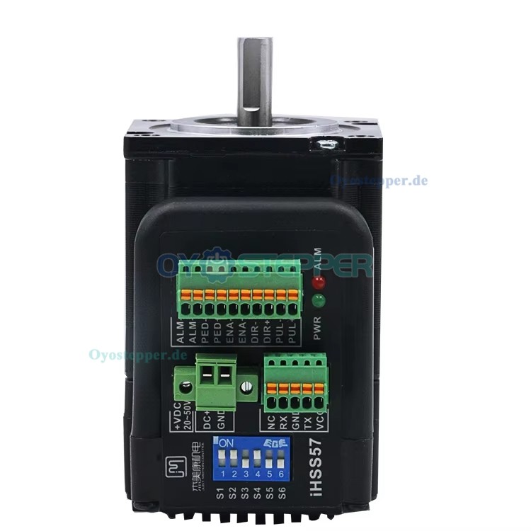 JMC Integrierter NEMA 23 Closed-Loop-Schrittmotor, 1,8°, 1 Nm / 2 Nm / 3 Nm, 4A / 5A, 36V, 2-Phasen